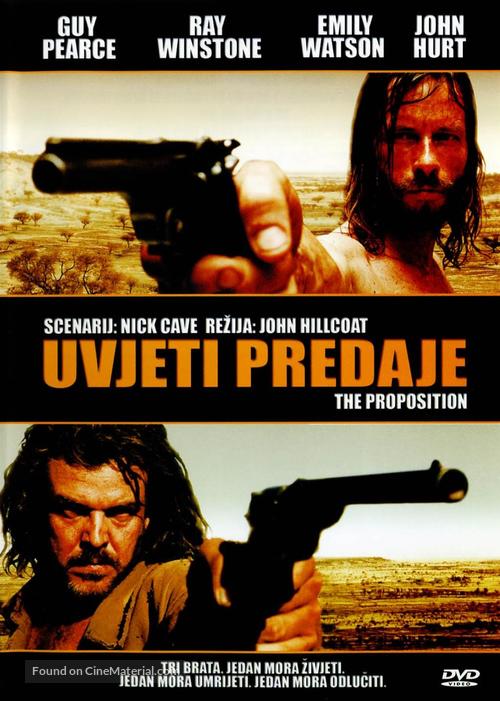 The Proposition - Croatian Movie Cover
