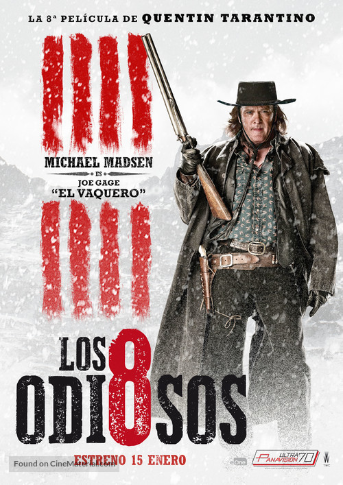 The Hateful Eight - Spanish Movie Poster