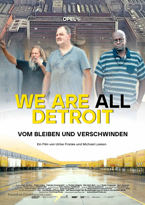 We are all Detroit - Vom Bleiben und Verschwinden - German Movie Poster