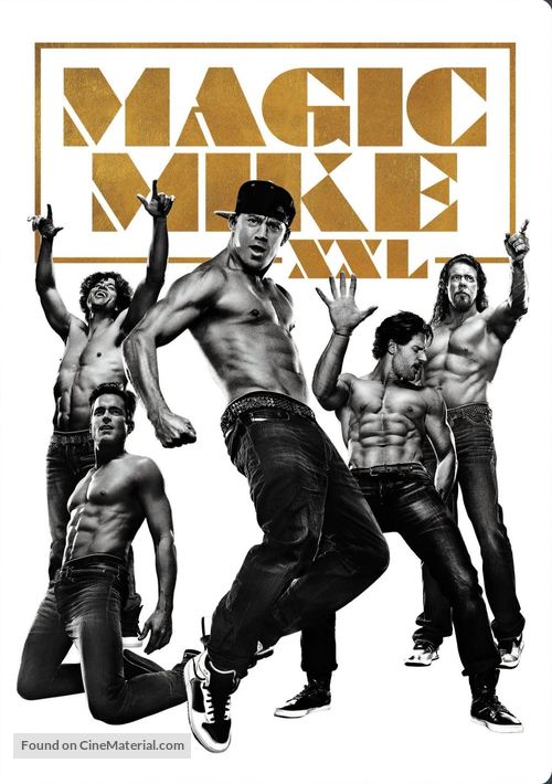 Magic Mike XXL - DVD movie cover