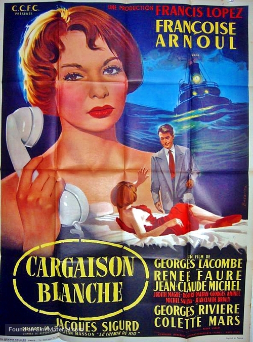 Cargaison blanche (1958) French movie poster