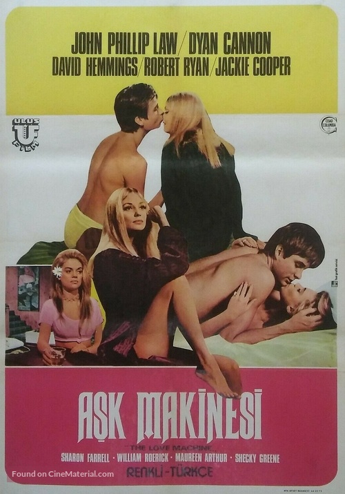 The Love Machine - Turkish Movie Poster