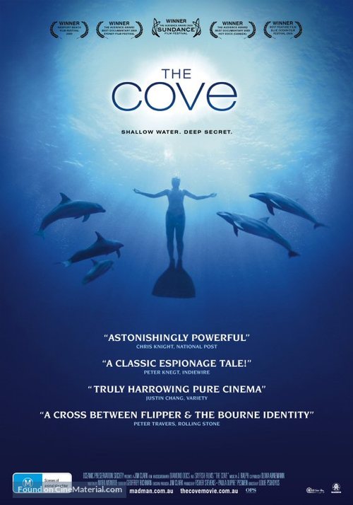 The Cove - Australian Movie Poster