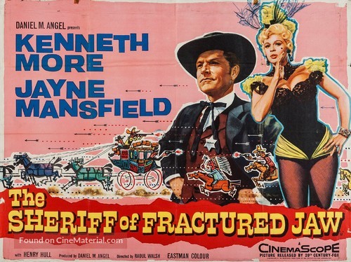 The Sheriff of Fractured Jaw - British Movie Poster