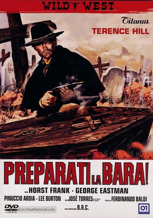 Preparati la bara! - Italian DVD movie cover
