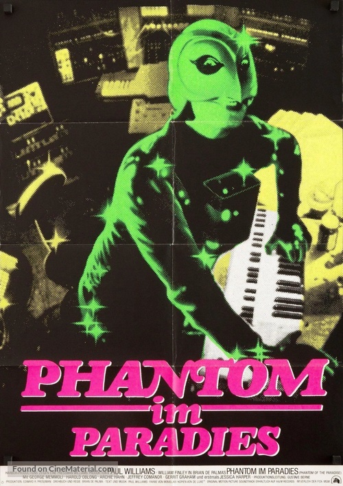 Phantom of the Paradise - German Movie Poster