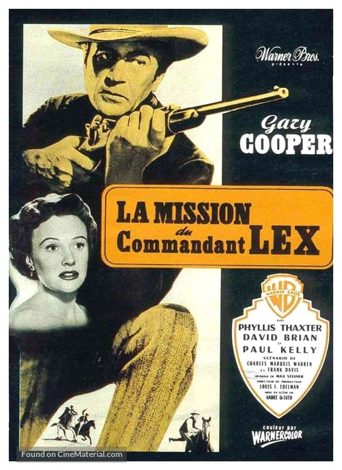 Springfield Rifle - French Movie Poster