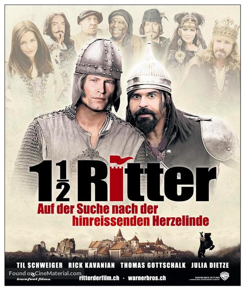 1 1/2 Ritter - Auf der Suche nach der hinrei&szlig;enden Herzelinde - Swiss Movie Poster