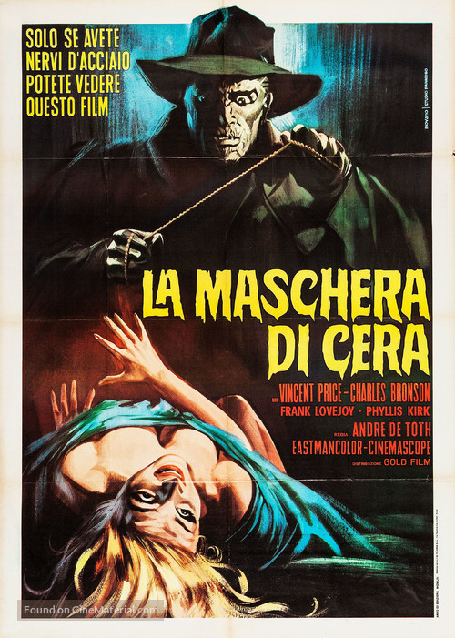 House of Wax - Italian Movie Poster