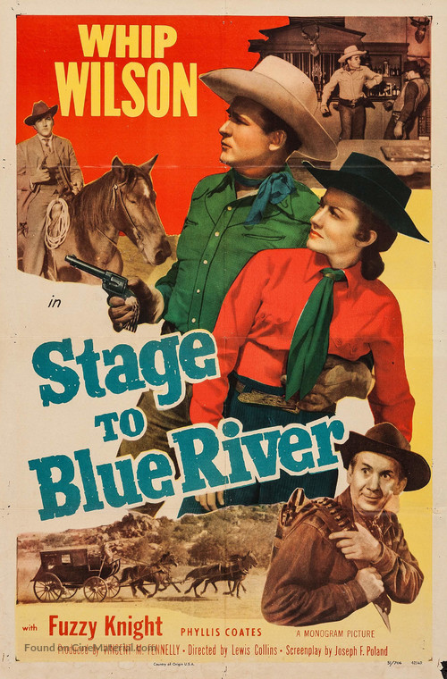 Stage to Blue River - Movie Poster