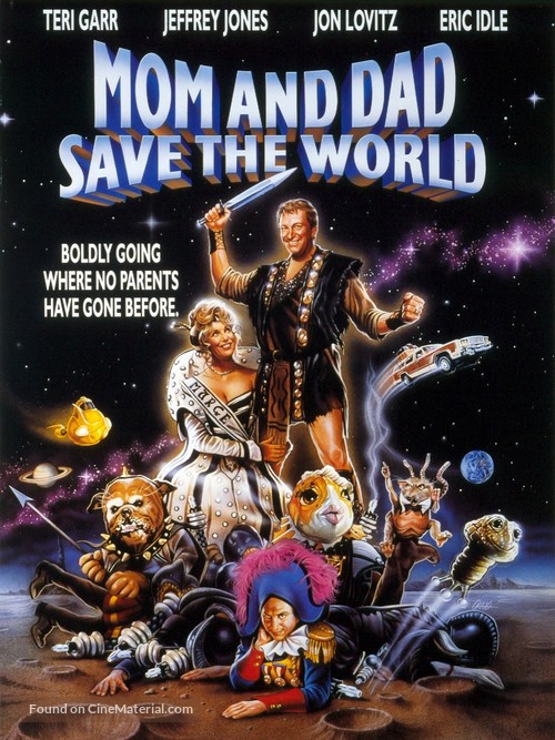 Mom and Dad Save the World - DVD movie cover