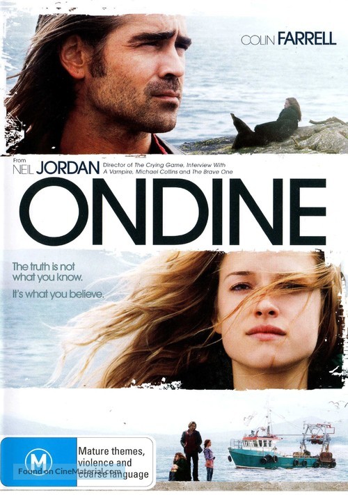 Ondine - Australian DVD movie cover