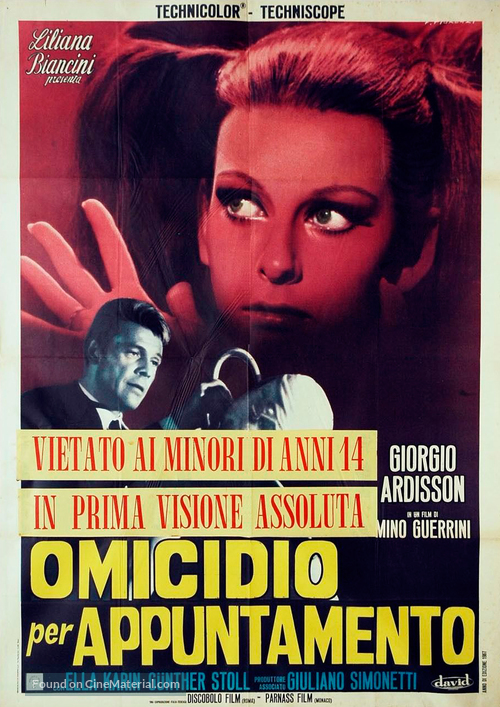 Omicidio per appuntamento - Italian Movie Poster