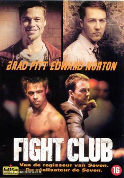 Fight Club - Dutch DVD movie cover