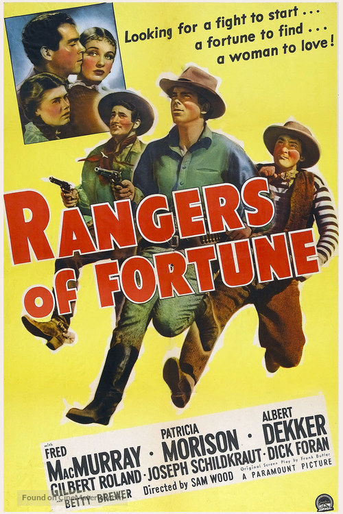 Rangers of Fortune - Movie Poster