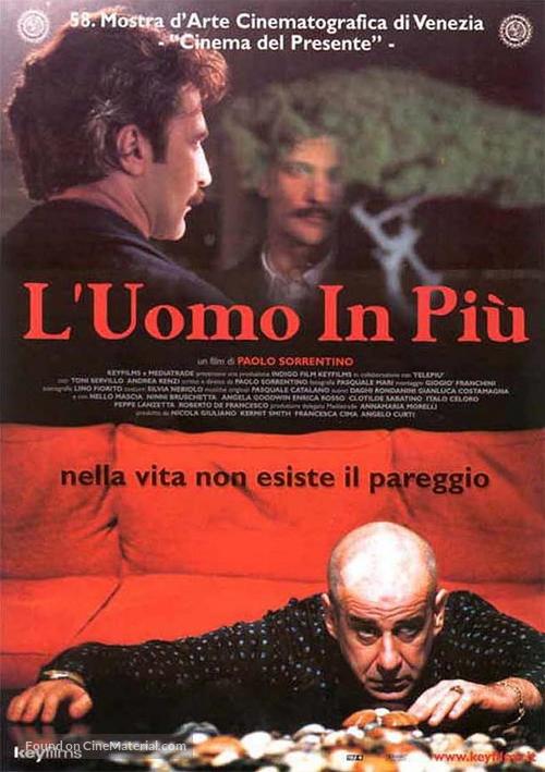 L&#039;uomo in pi&ugrave; - Italian DVD movie cover