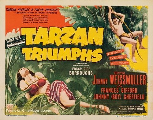 Tarzan Triumphs - Movie Poster