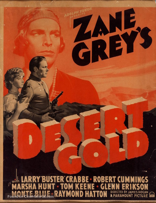 Desert Gold - Movie Poster