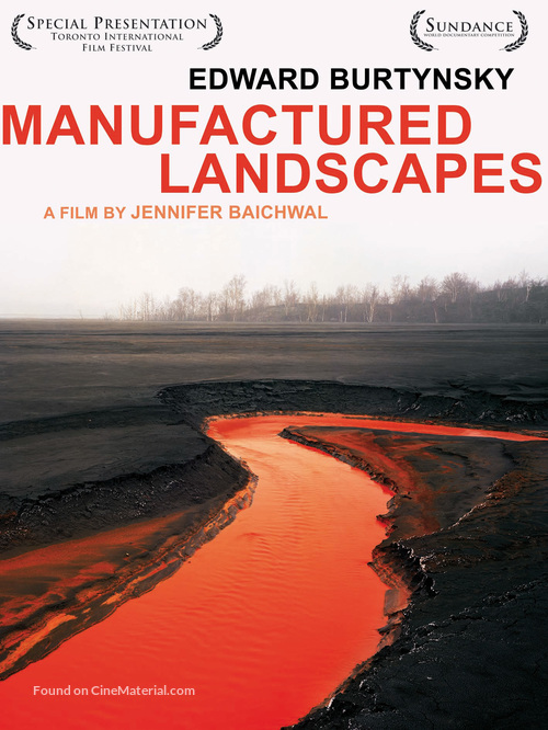 Manufactured Landscapes - British poster