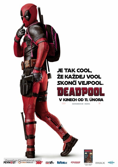 Deadpool - Czech Movie Poster