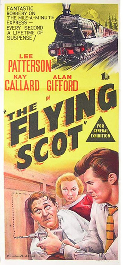The Flying Scot - Australian Movie Poster