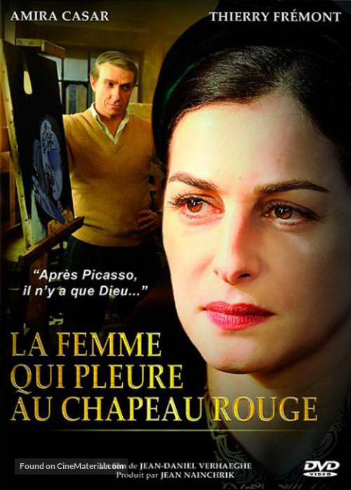 La femme qui pleure au chapeau rouge - French Movie Cover