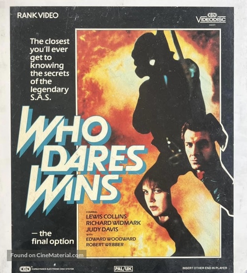 Who Dares Wins - British Movie Cover