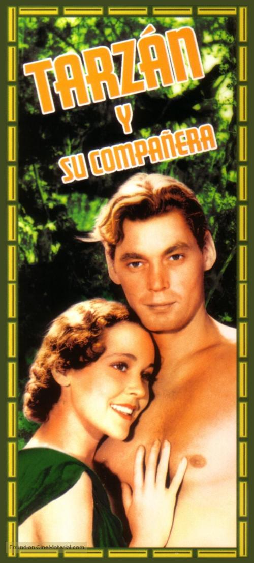 Tarzan and His Mate - Spanish Movie Cover
