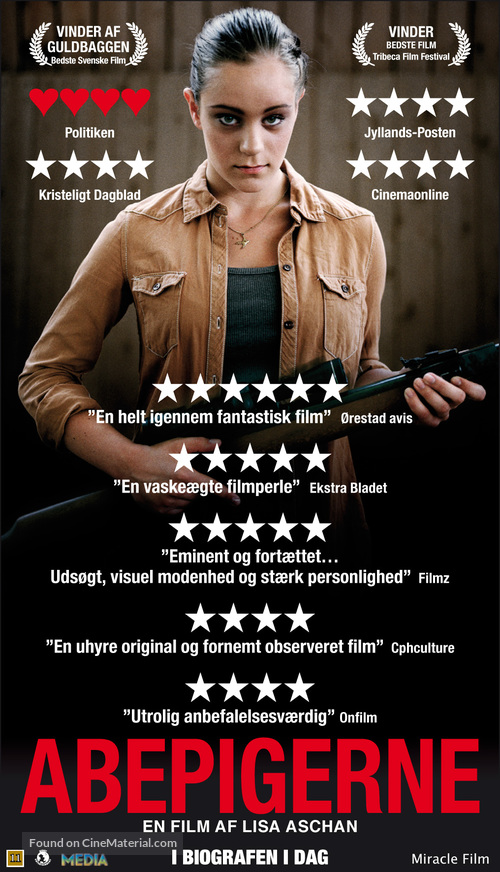 Apflickorna - Danish Movie Poster