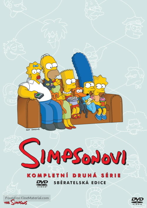 &quot;The Simpsons&quot; - Czech DVD movie cover