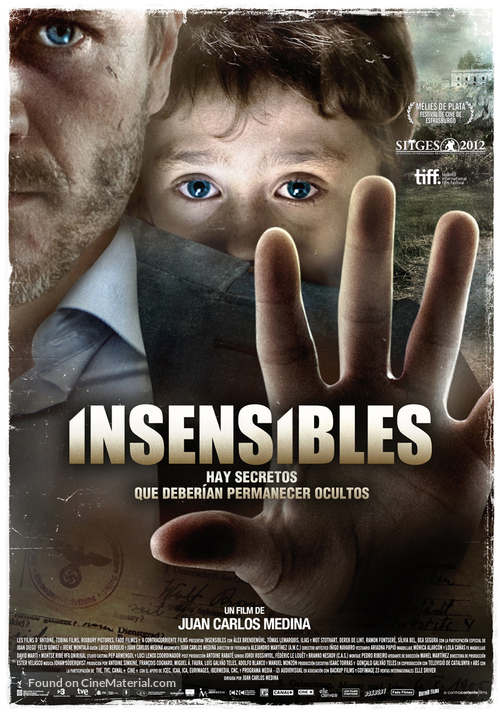 Insensibles - Spanish Movie Poster