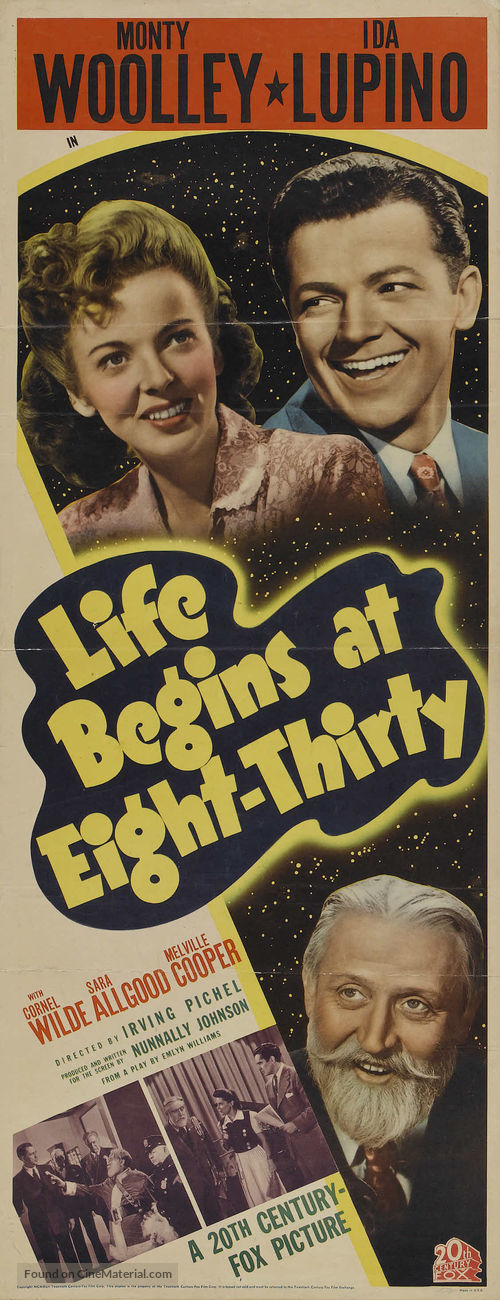 Life Begins at Eight-Thirty - Movie Poster
