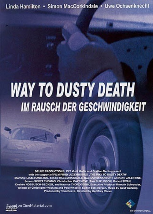 The Way to Dusty Death - German DVD movie cover