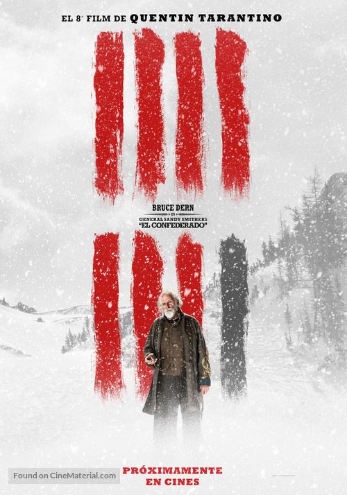 The Hateful Eight - Argentinian Movie Poster