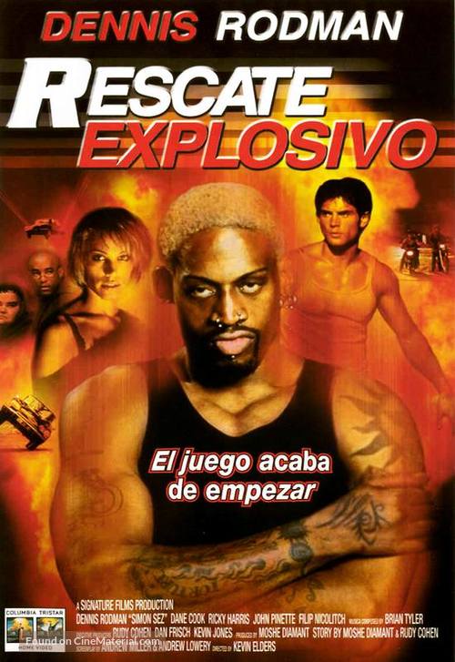 Simon Sez - Spanish DVD movie cover