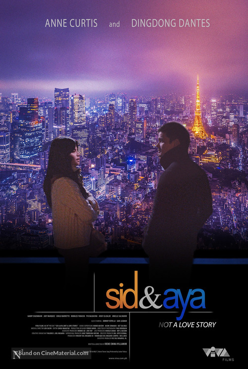 Sid &amp; Aya: Not a Love Story - Philippine Movie Poster