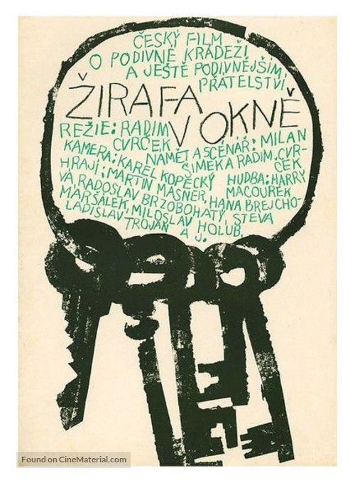 Zirafa v okne - Czech Movie Poster