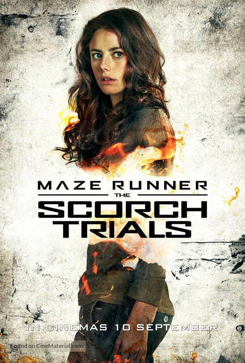 Maze Runner: The Scorch Trials - British Movie Poster