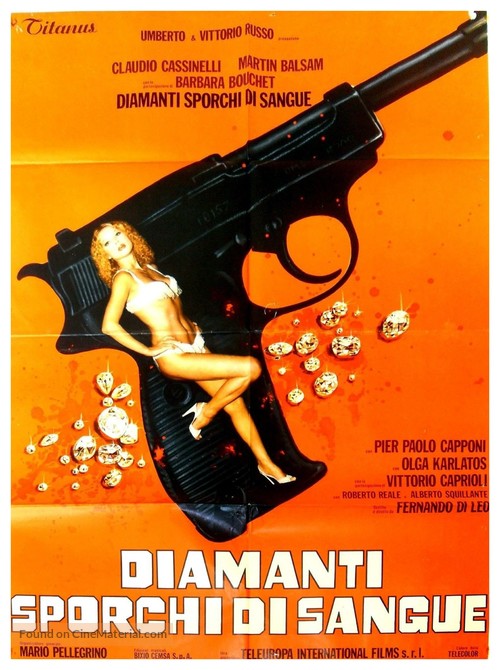 Diamanti sporchi di sangue - Italian Movie Poster