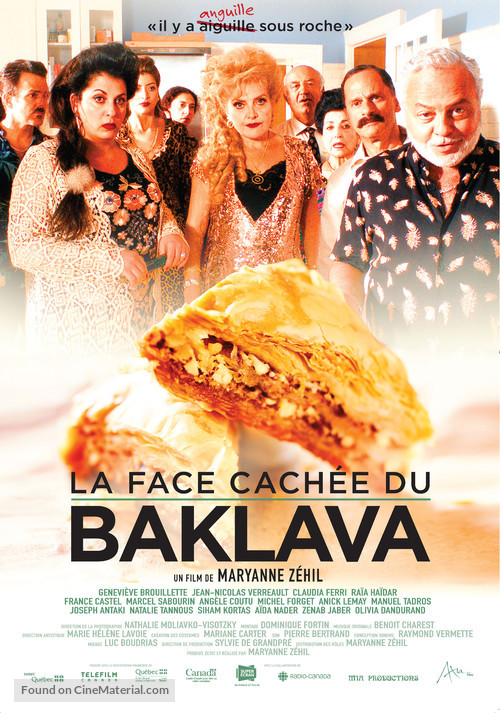 La Face cach&eacute;e du baklava - Canadian Movie Poster