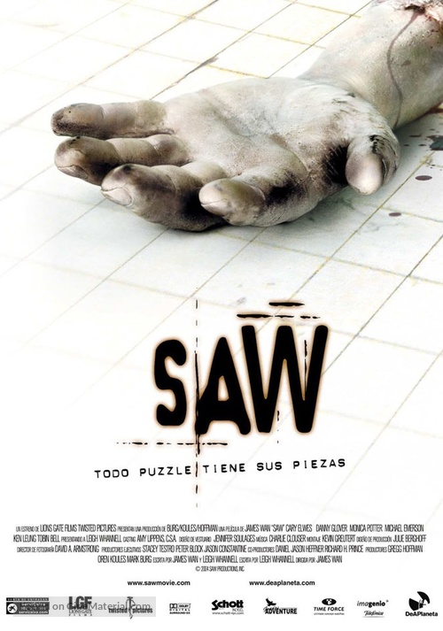 Saw - Spanish Movie Poster