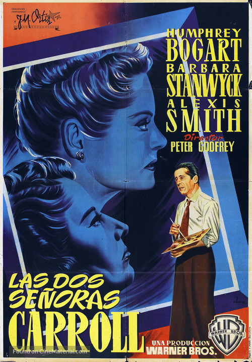 The Two Mrs. Carrolls - Spanish Movie Poster