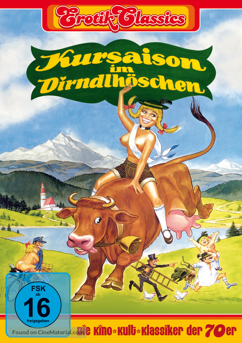 Kursaison im Dirndlh&ouml;schen - German DVD movie cover