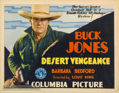 Desert Vengeance - Movie Poster