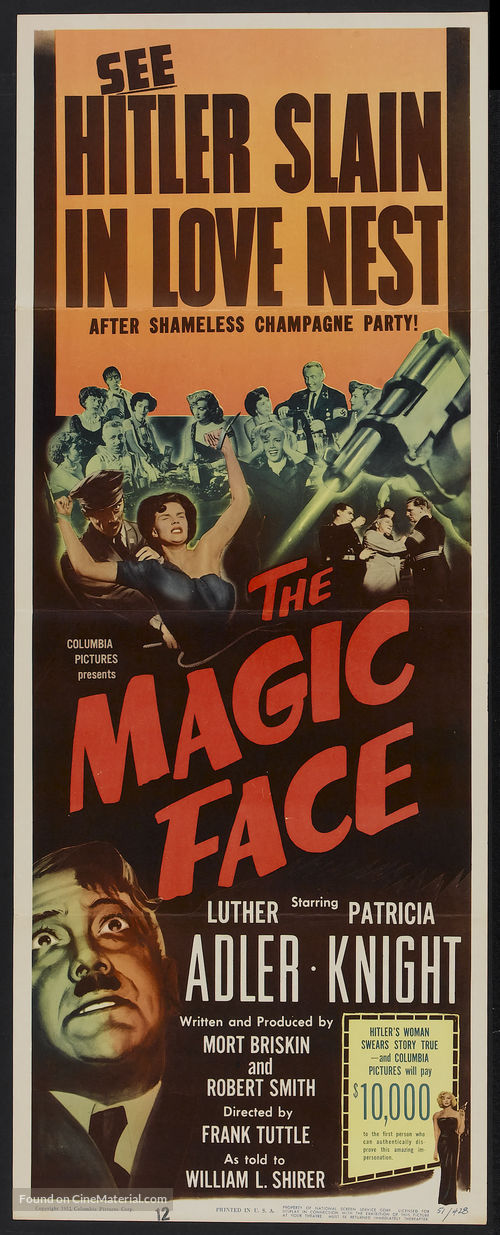The Magic Face - Movie Poster