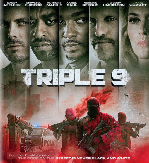Triple 9 - Blu-Ray movie cover