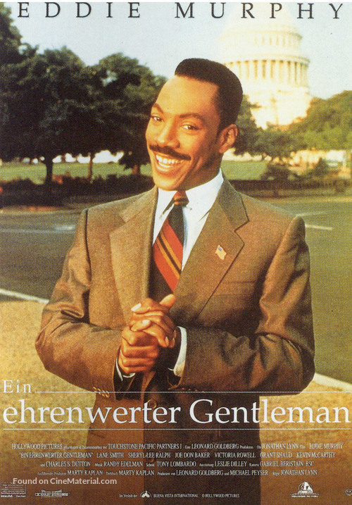 The Distinguished Gentleman - German Movie Poster