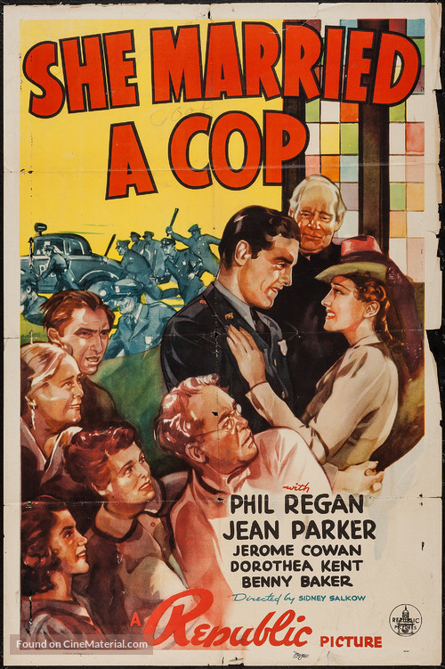 She Married a Cop - Movie Poster