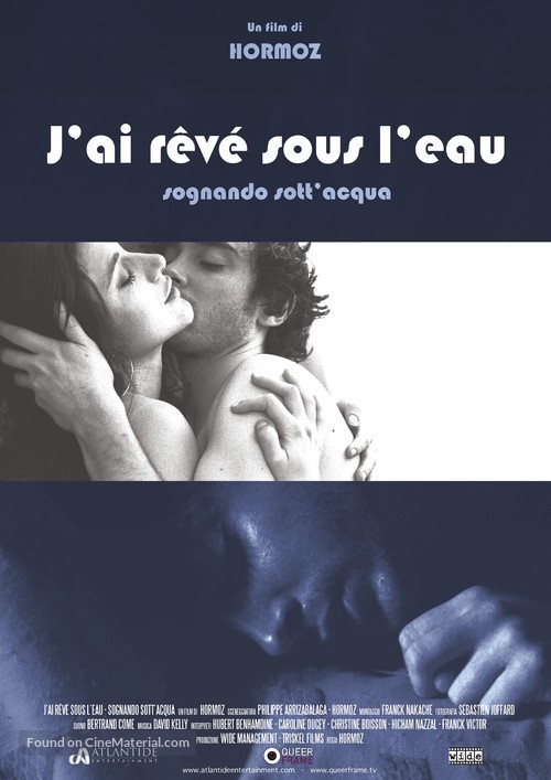 J&#039;ai r&ecirc;v&eacute; sous l&#039;eau - Italian Movie Poster