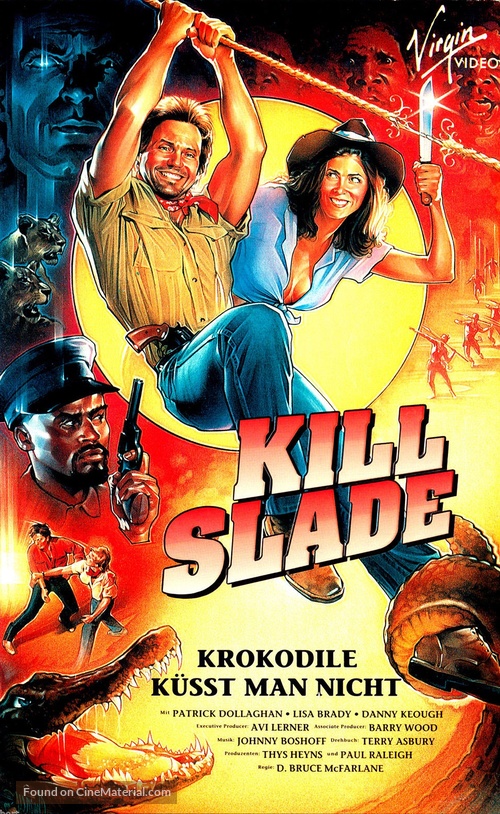 Kill Slade - German VHS movie cover